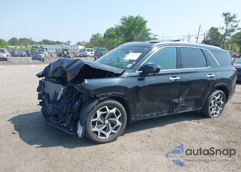 2021 Hyundai Palisade Calligraphy из США, поврежденный, VIN KM8R7DHE1MU244910